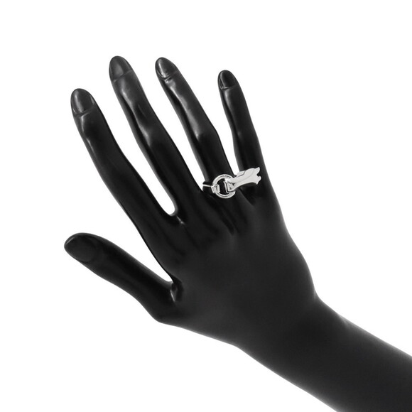 HERMES Silver Ring - Picture 4 of 9